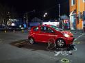 VU Rad gegen PKW Koeln Rath Roesratherstr Eilerstr P02